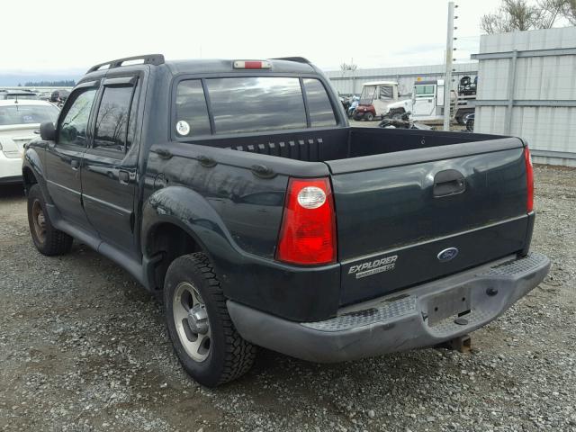 1FMZU77K04UA66022 - 2004 FORD EXPLORER S GREEN photo 3