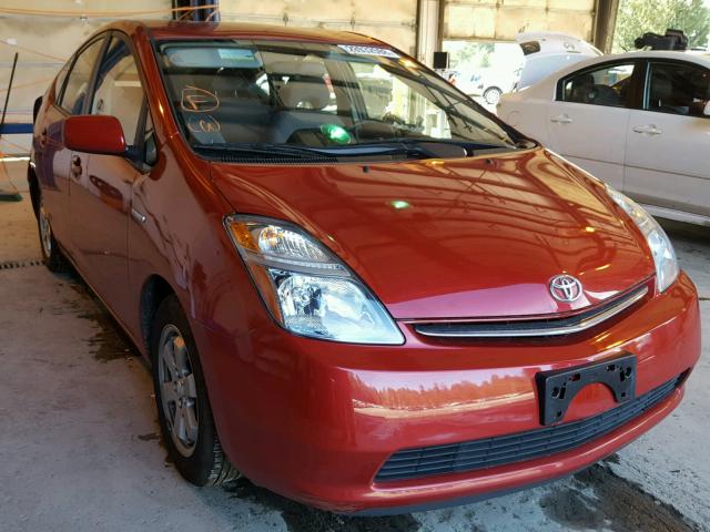 JTDKB20U577641437 - 2007 TOYOTA PRIUS RED photo 1