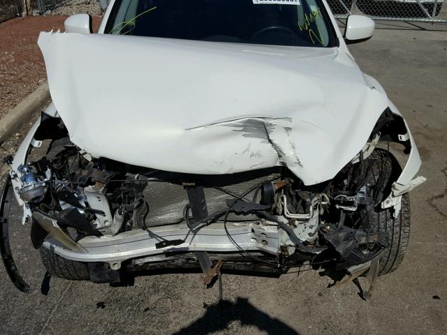 JNKAJ09F38M350539 - 2008 INFINITI EX35 BASE WHITE photo 7