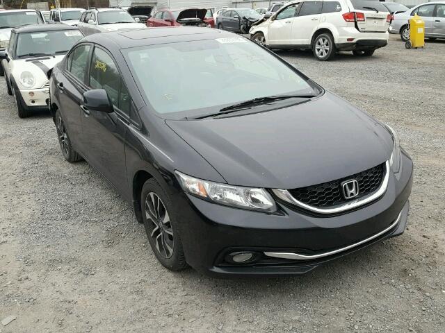 19XFB2F96DE204322 - 2013 HONDA CIVIC EXL GRAY photo 1