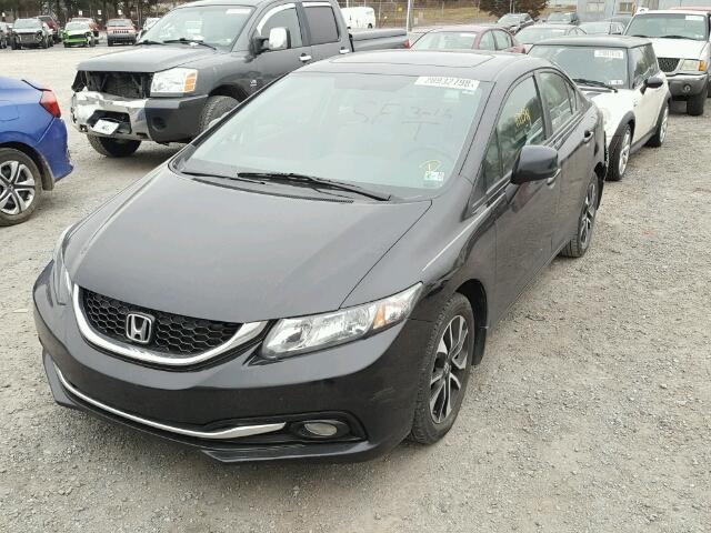 19XFB2F96DE204322 - 2013 HONDA CIVIC EXL GRAY photo 2