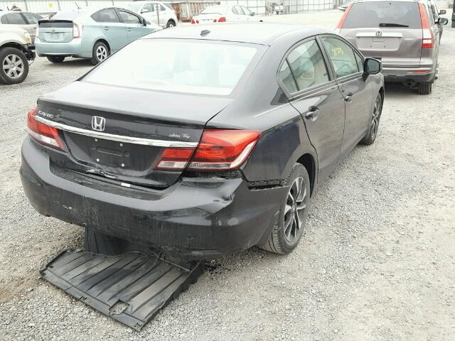 19XFB2F96DE204322 - 2013 HONDA CIVIC EXL GRAY photo 4