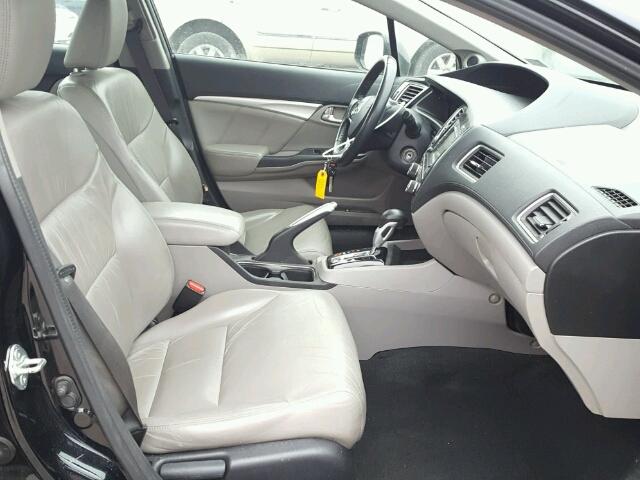 19XFB2F96DE204322 - 2013 HONDA CIVIC EXL GRAY photo 5