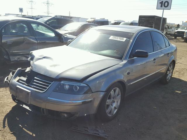 WVWRH63B82P287646 - 2002 VOLKSWAGEN PASSAT GLX 灰色 照片 2