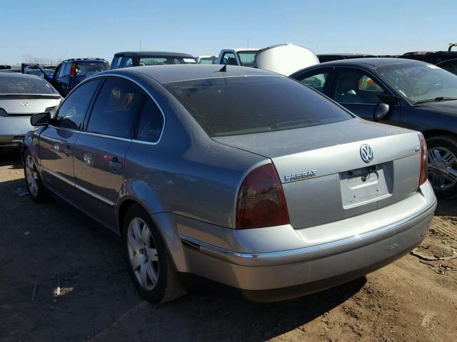WVWRH63B82P287646 - 2002 VOLKSWAGEN PASSAT GLX 灰色 照片 3