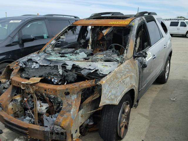 1GKEV33707J164746 - 2007 GMC ACADIA SLT SILVER photo 2