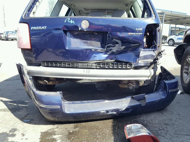 WVWYH63B93E131432 - 2003 VOLKSWAGEN PASSAT GLX 蓝色 照片 9