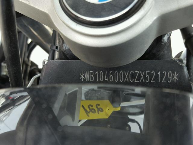 WB104600XCZX52129 - 2012 BMW R1200 GS BLACK photo 10