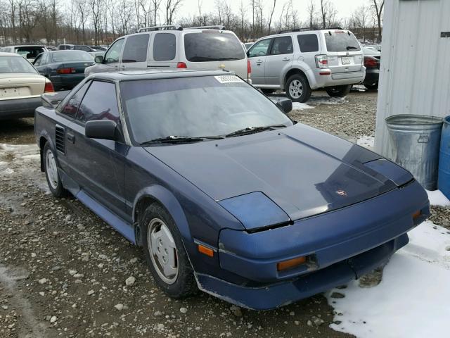 JT2AW15C0H0109381 - 1987 TOYOTA MR2 BLUE photo 1