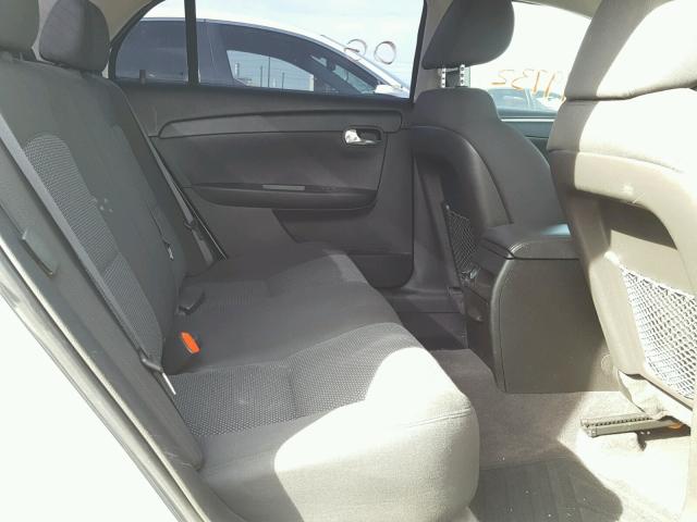 1G1ZC5EB4AF180337 - 2010 CHEVROLET MALIBU 1LT 白色 照片 6