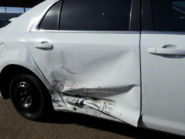 1G1ZC5EB4AF180337 - 2010 CHEVROLET MALIBU 1LT 白色 照片 9