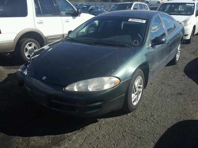 2B3HD46R4YH255389 - 2000 DODGE INTREPID GREEN photo 2