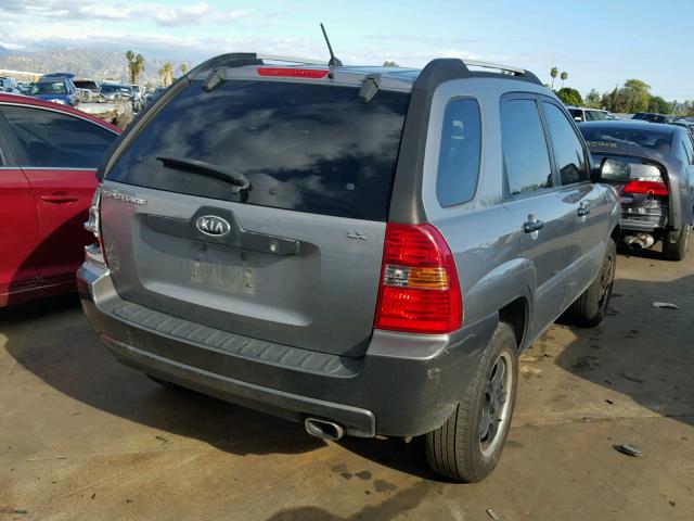 KNDJF724567229625 - 2006 KIA NEW SPORTA GRAY photo 4