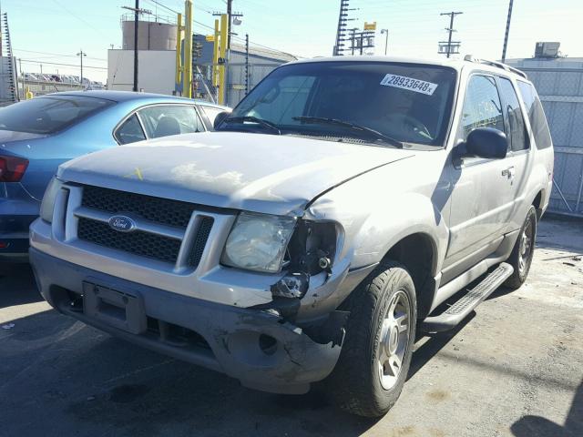 1FMYU60E43UB88830 - 2003 FORD EXPLORER S GRAY photo 2