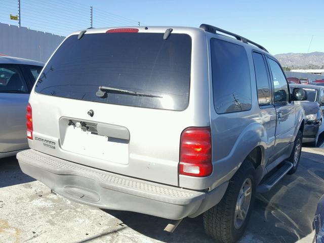 1FMYU60E43UB88830 - 2003 FORD EXPLORER S GRAY photo 4