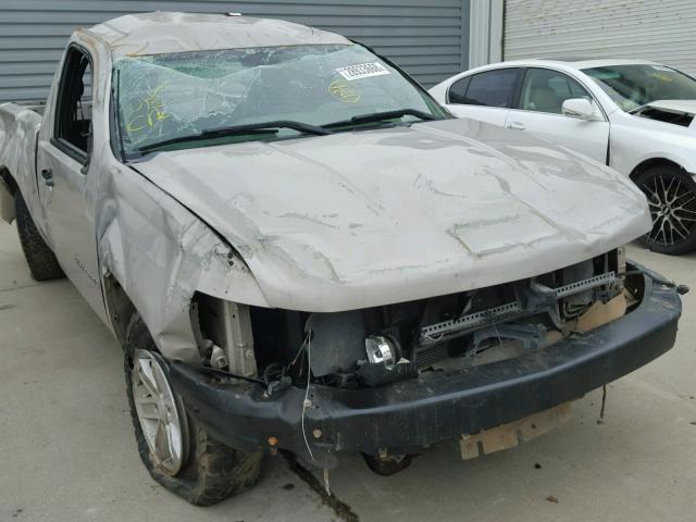 1GCEC14C47Z529139 - 2007 CHEVROLET SILVERADO TAN photo 9