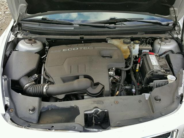 1G1ZC5E01AF175434 - 2010 CHEVROLET MALIBU 1LT ვერცხლისფერი ფოტო 7
