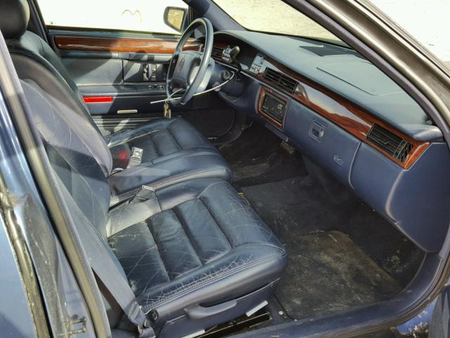 1G6KD52B1RU264443 - 1994 CADILLAC DEVILLE BLUE photo 5