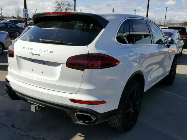 WP1AA2A23GKA36436 - 2016 PORSCHE CAYENNE WHITE photo 4