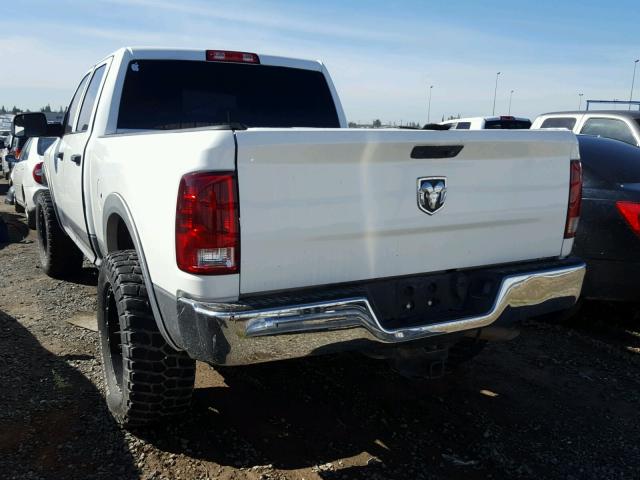 3D7TP2CT9BG580783 - 2011 DODGE RAM 2500 WHITE photo 3