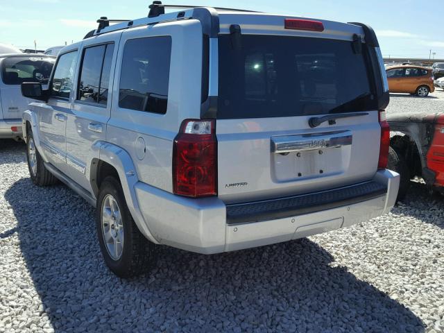 1J8HH58N86C357631 - 2006 JEEP COMMANDER SILVER photo 3