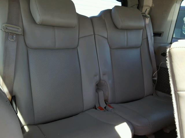 1J8HH58N86C357631 - 2006 JEEP COMMANDER SILVER photo 9