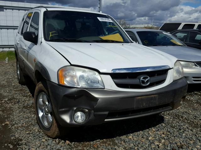 4F2YU08161KM32294 - 2001 MAZDA TRIBUTE LX WHITE photo 1