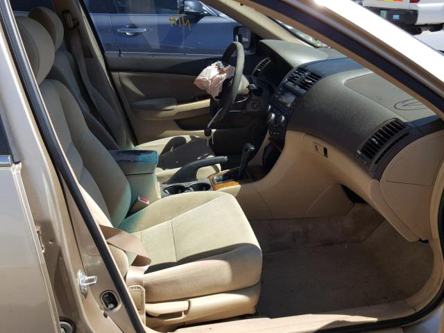 1HGCM56654A038111 - 2004 HONDA ACCORD EX GOLD photo 5