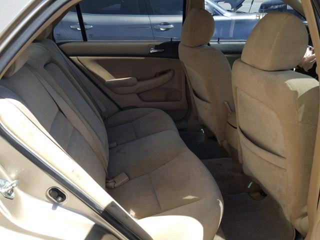 1HGCM56654A038111 - 2004 HONDA ACCORD EX GOLD photo 6