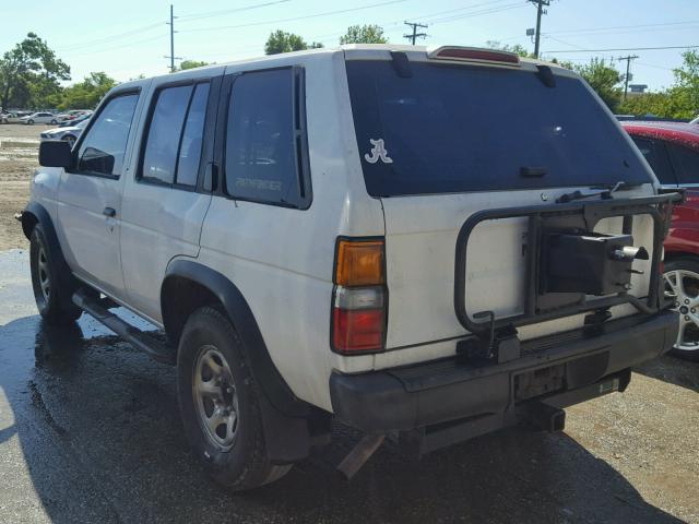 JN8HD17S4SW106962 - 1995 NISSAN PATHFINDER WHITE photo 3