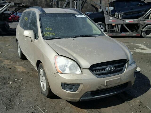 KNAFG526287155914 - 2008 KIA RONDO LX TAN photo 1