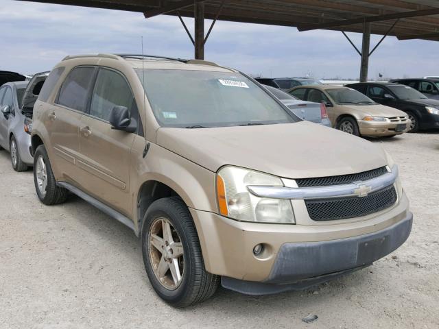 2CNDL63F256199509 - 2005 CHEVROLET EQUINOX LT GOLD photo 1