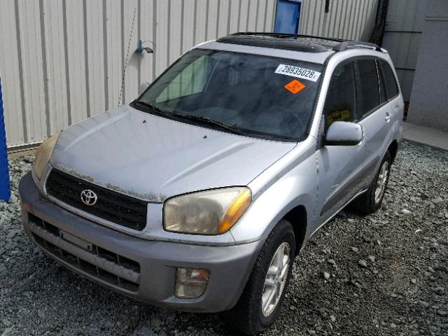 JTEGH20V510022913 - 2001 TOYOTA RAV4 SILVER photo 2