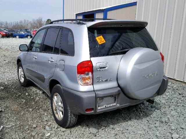 JTEGH20V510022913 - 2001 TOYOTA RAV4 SILVER photo 3