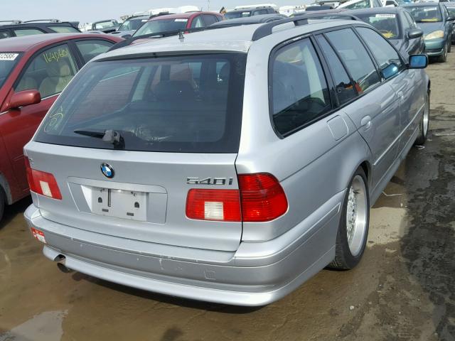 WBADR63451GN91960 - 2001 BMW 540 IT AUT SILVER photo 4