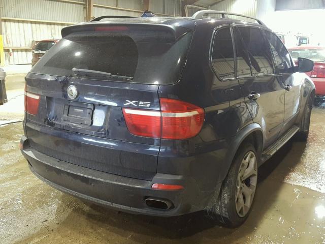 5UXFE83528L098250 - 2008 BMW X5 4.8I BLUE photo 4