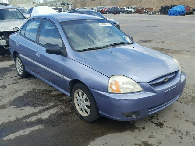 KNADC125336248667 - 2003 KIA RIO BLUE photo 1