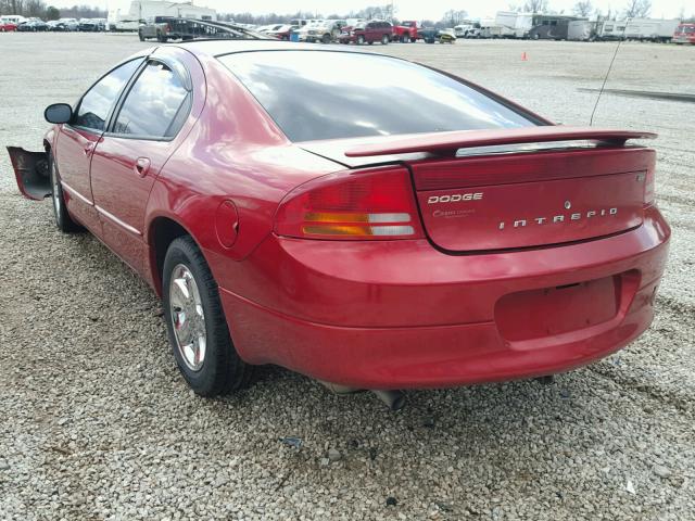 2B3HD56G04H624795 - 2004 DODGE INTREPID E MAROON photo 3