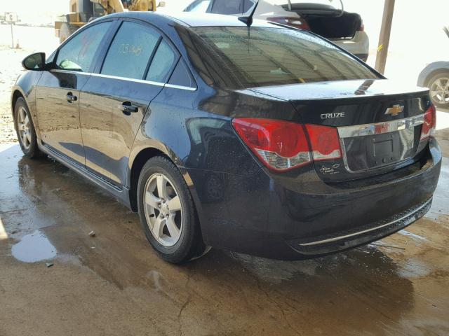 1G1PF5S91B7218666 - 2011 CHEVROLET CRUZE LT BLACK photo 3