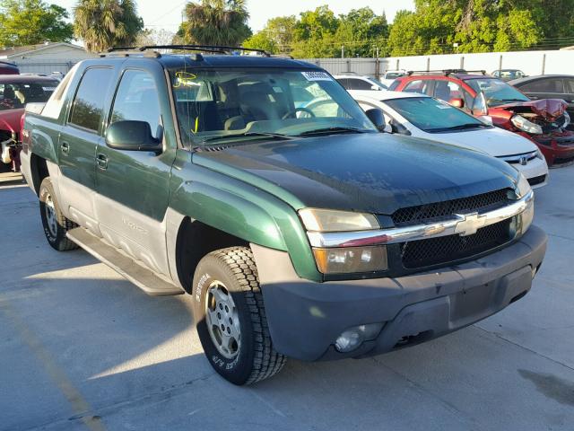 3GNEK12T84G329776 - 2004 CHEVROLET AVALANCHE GREEN photo 1