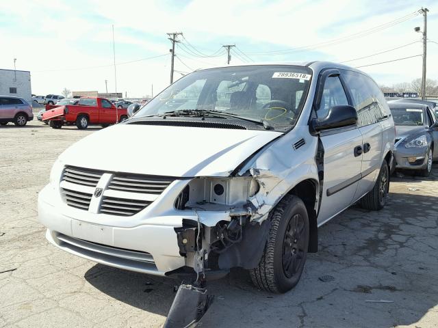 1D4GP24R95B338669 - 2005 DODGE GRAND CARA SILVER photo 2