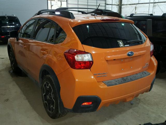 JF2GPAKC4D2819306 - 2013 SUBARU XV CROSSTR ORANGE photo 3