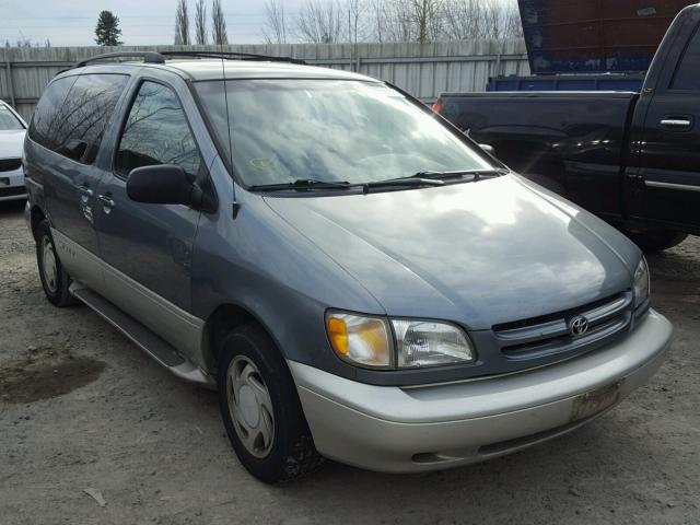 4T3ZF13C6WU002597 - 1998 TOYOTA SIENNA LE GRAY photo 1