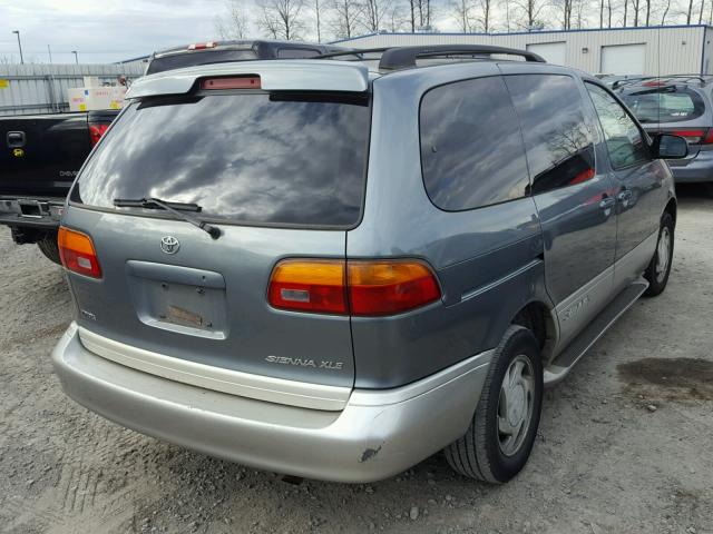 4T3ZF13C6WU002597 - 1998 TOYOTA SIENNA LE GRAY photo 4