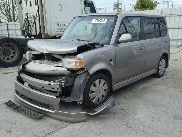 JTLKT324864101603 - 2006 TOYOTA SCION XB ვერცხლისფერი ფოტო 2