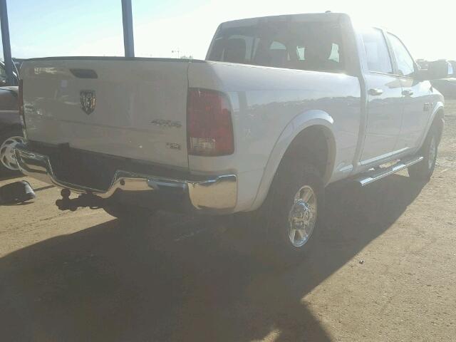 3C6UD5FL4CG336410 - 2012 DODGE RAM 2500 L WHITE photo 4