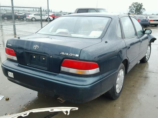 4T1BF12B5TU086507 - 1996 TOYOTA AVALON XL BLUE photo 4