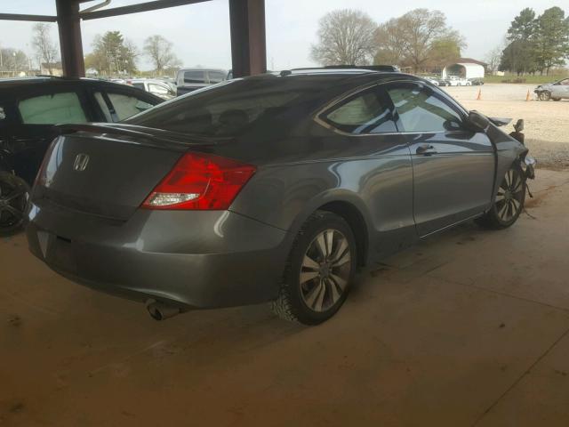 1HGCS1B8XBA013837 - 2011 HONDA ACCORD EXL GRAY photo 4