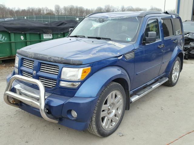 1D8GU58X59W546838 - 2009 DODGE NITRO R/T BLUE photo 2