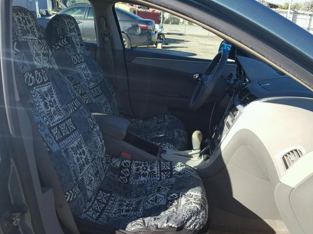 1G1ZG57B59F133489 - 2009 CHEVROLET MALIBU LS Dəniz mavisi foto 5